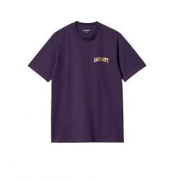 Футболка Carhartt WIP University Script T-shirt Violet