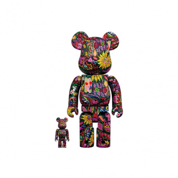 Medicom Toy Bearbrick Psychedelic Paisley