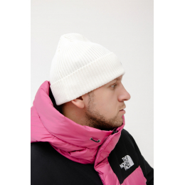 Шапка C.P. Company Beanie White