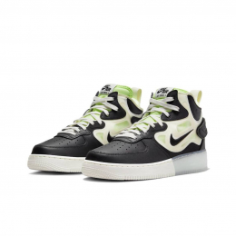 Nike Air Force 1 Mid React Black Neon