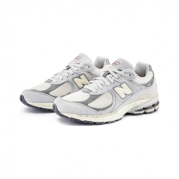 New Balance 2002R Light Grey Cream White Natural