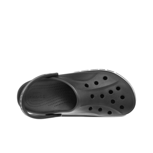 Crocs Bayaband Clogs Black White