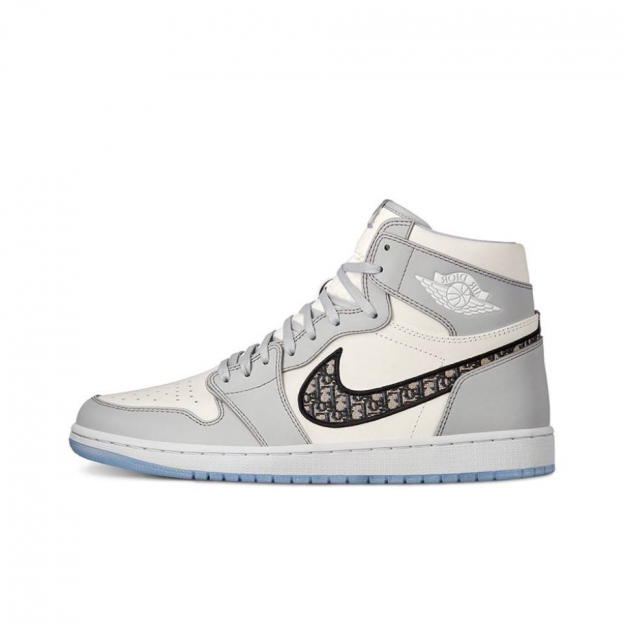 Air Jordan 1 Retro High x Dior Grey White