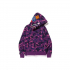 Худи Bape Color Camo Fell Zip Hoodie Purple