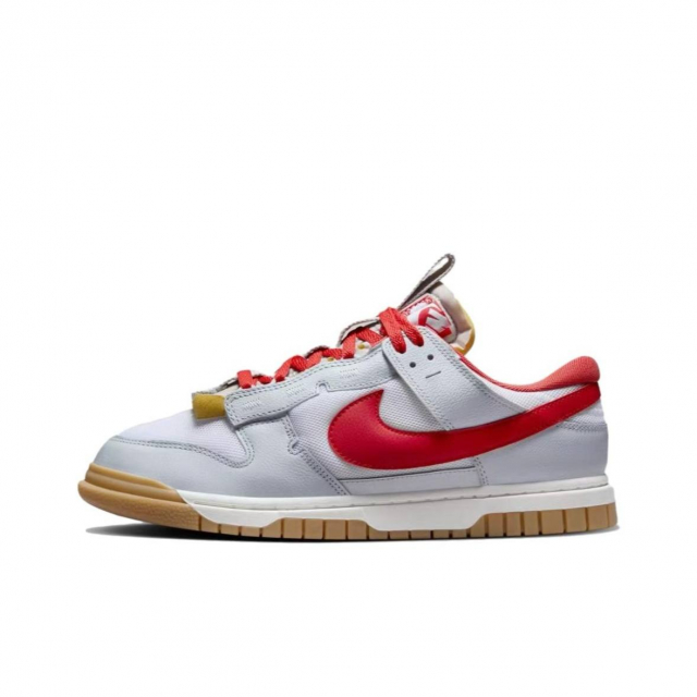 Nike Dunk Low Jumbo Grey Red Beige