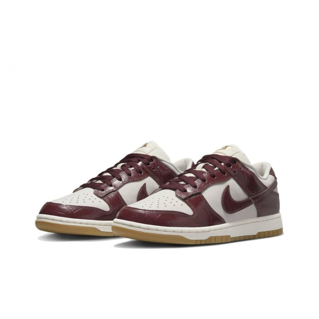 Nike Dunk Low Team Red Croc
