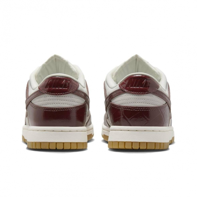 Nike Dunk Low Team Red Croc