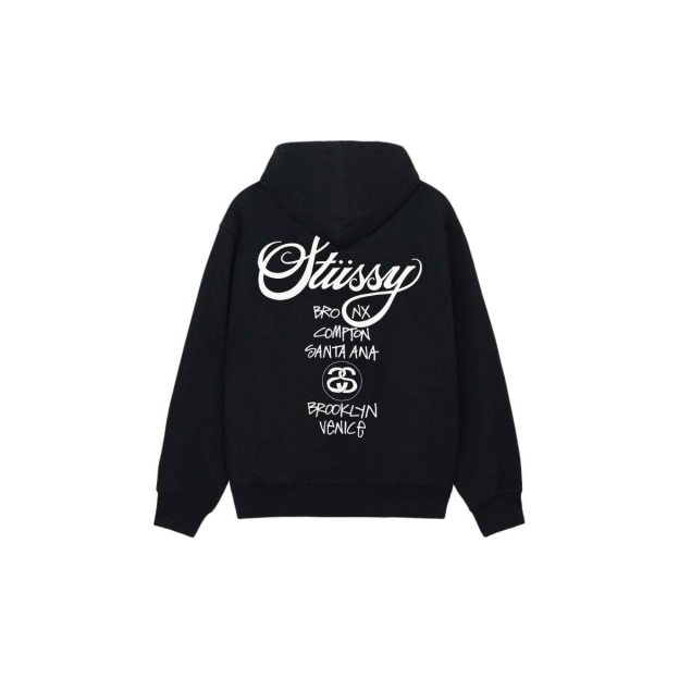 Зип Худи Stussy Hoodie Black