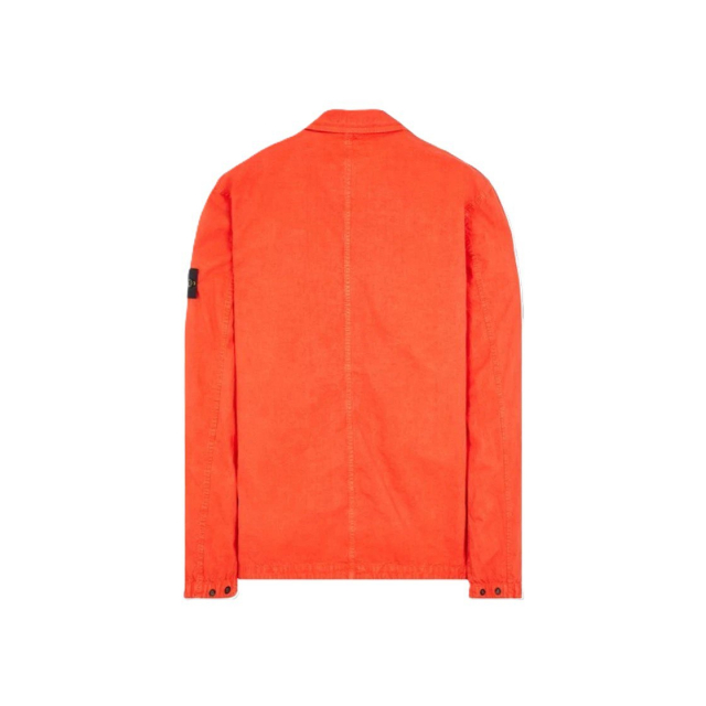 Овершот Stone Island Patch Overshirt Orange
