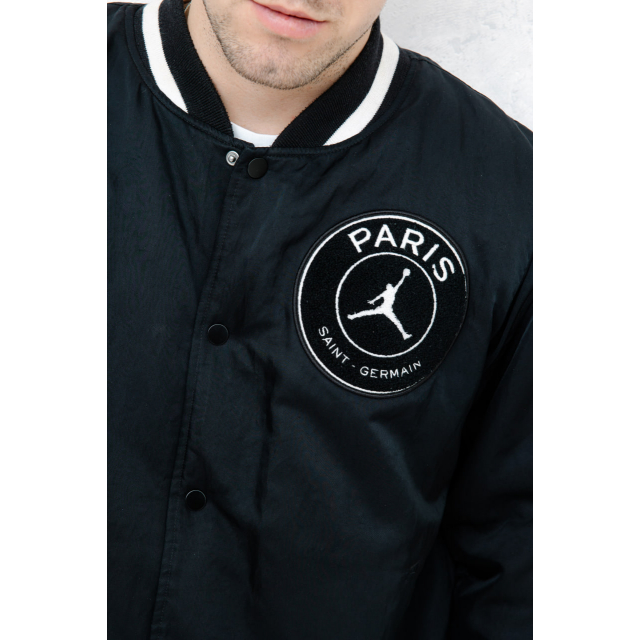 Бомбер Air Jordan Paris Saint-Germain Bomber Jacket Black
