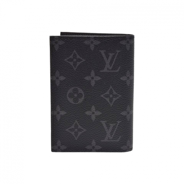 Обложка для паспорта Louis Vuitton Passport Cover Monogram Black