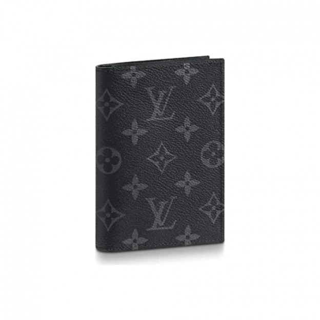 Обложка для паспорта Louis Vuitton Passport Cover Monogram Black