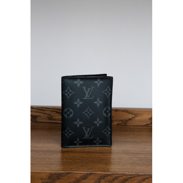 Обложка для паспорта Louis Vuitton Passport Cover Monogram Black