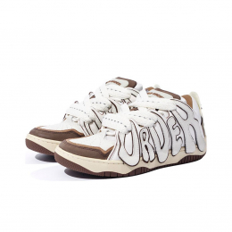 OLD ORDER OG Sneaker Series Skater 001  White Brown