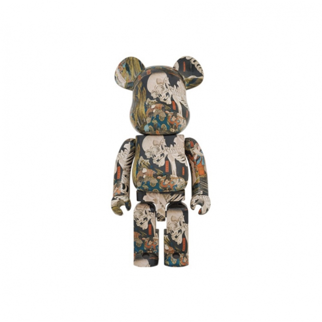 Medicom Toy Bearbrick  Utagawa Kuniyoshi - The Haunted Old Palace Of Soma