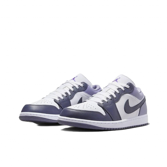 Air Jordan 1 Low Purple White