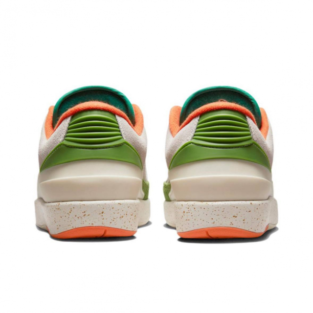 Air Jordan 2 Retro Low SP x TITAN White Beige Orange Green