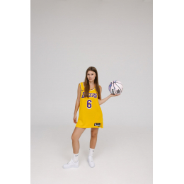 Джерси Nike NBA Lakers Jersey  Yellow Purple