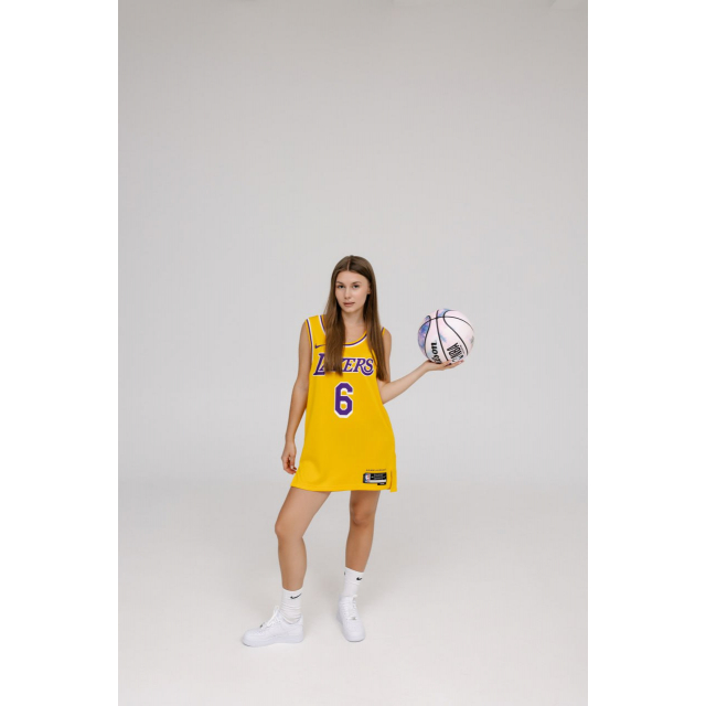 Джерси Nike NBA Lakers Jersey  Yellow Purple