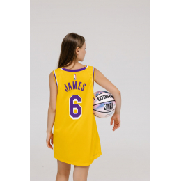 Джерси Nike NBA Lakers Jersey  Yellow Purple