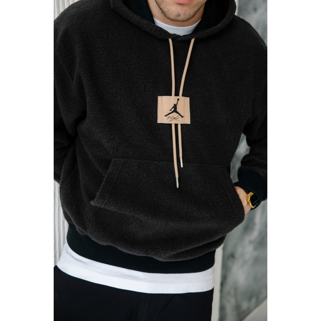 Худи Jordan Wool Hoodie Flight Heritage Black