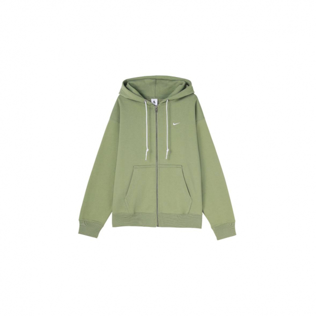 Худи Nike Solo Swoosh Zip Hoodie Olive