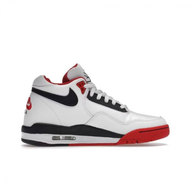 Nike Flight Legacy White Red Black