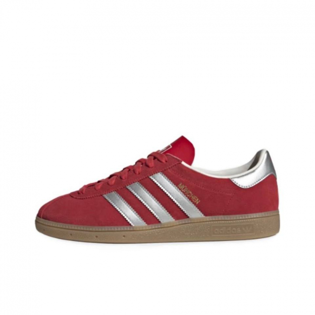 Adidas Originals Munchen Red Silver Gum