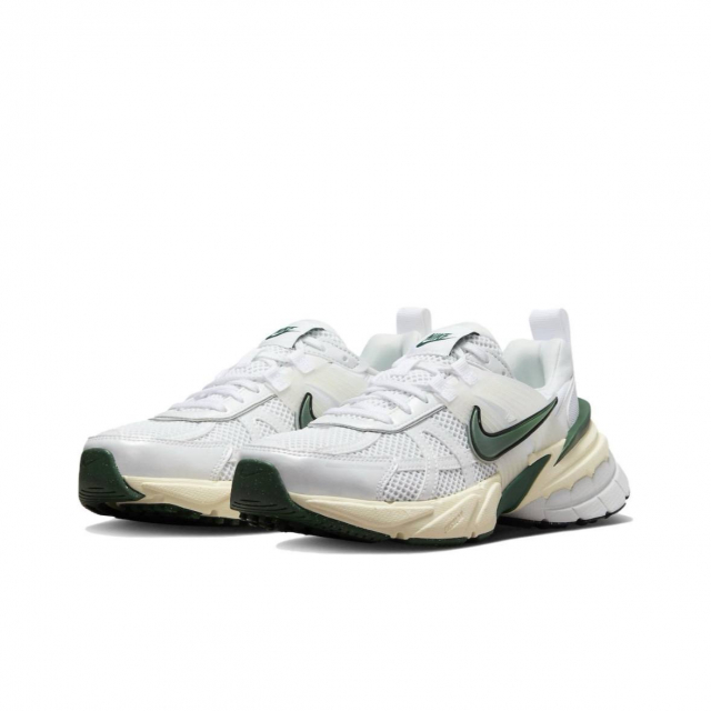 Nike V2K Run White Green Beige