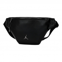 Jordan Waist Bag Leather Black