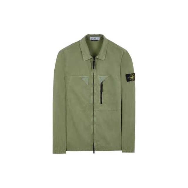 Овершот Stone Island Overshirt Olive