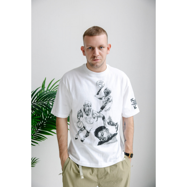Футболка Jordan x Off-White Tee White