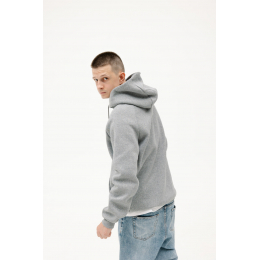 Худи Jordan Jumpman Fleece Hoodie Grey White