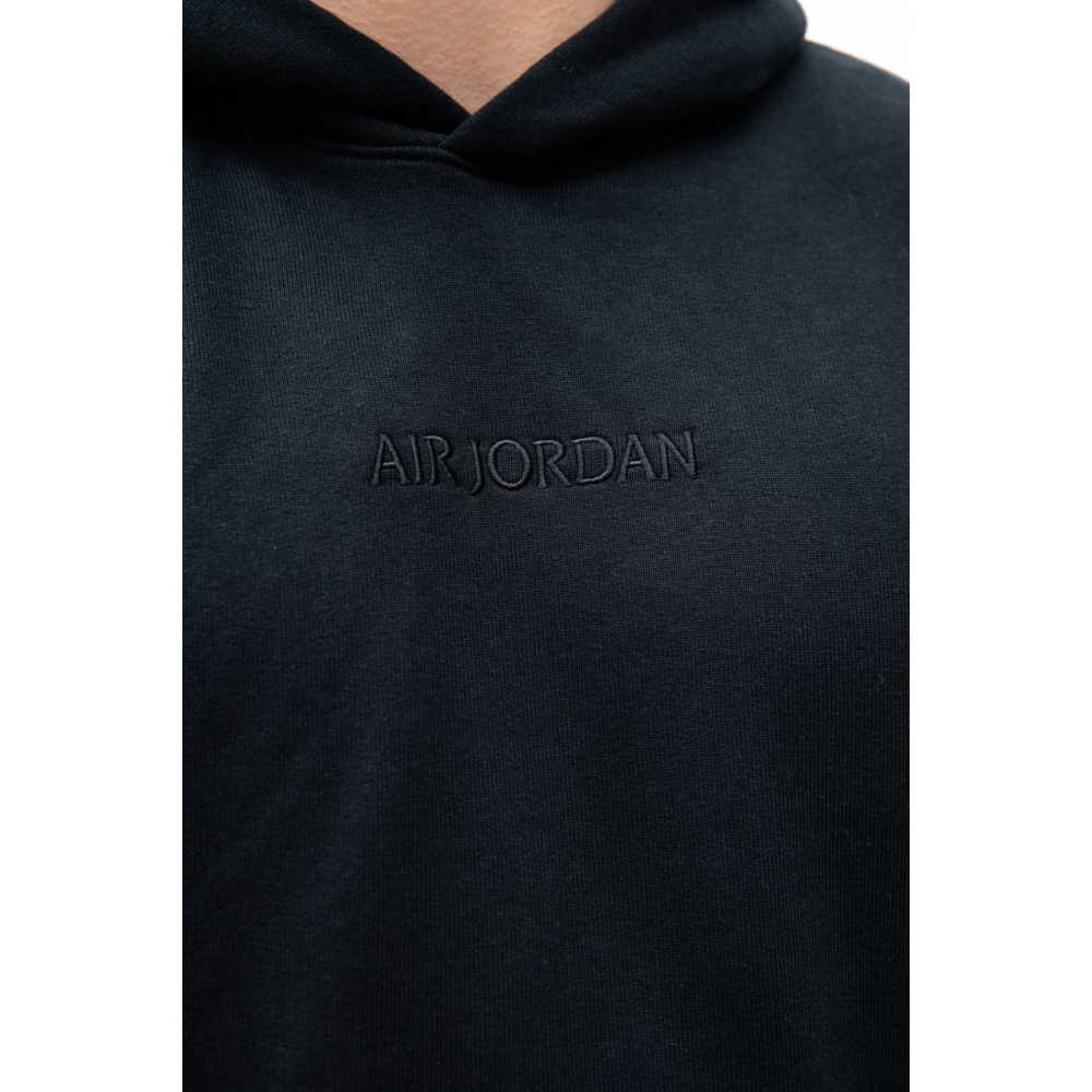 Jordan Wordmark Hoodie Black