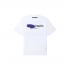 Футболка Palm Angels Purple Sprayed Logo Tee White