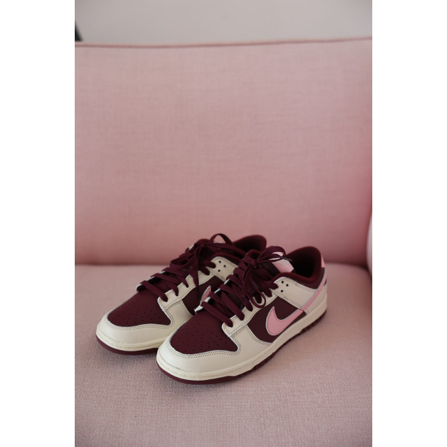 Nike Dunk Low Night Maroon and Medium Soft Pink