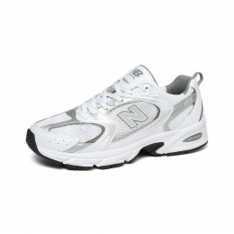 New Balance 530 White Silver Metallic