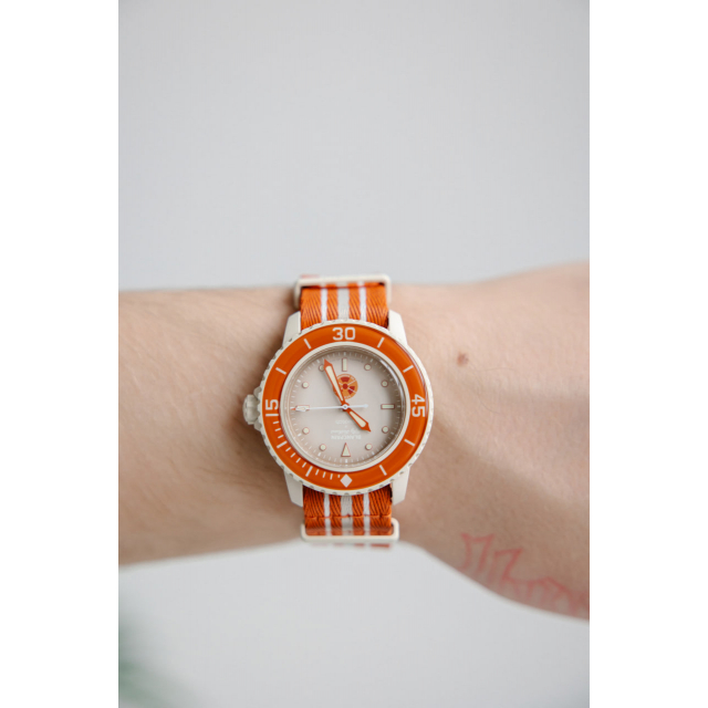 Часы Blancpain x Swatch  Arctic Ocean 