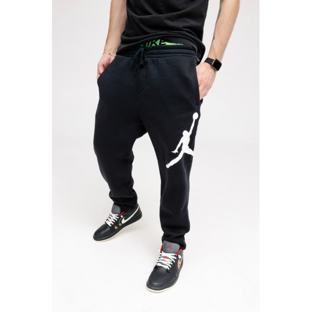 Спортивные штаны Jordan Jumpman Pants Black/White 