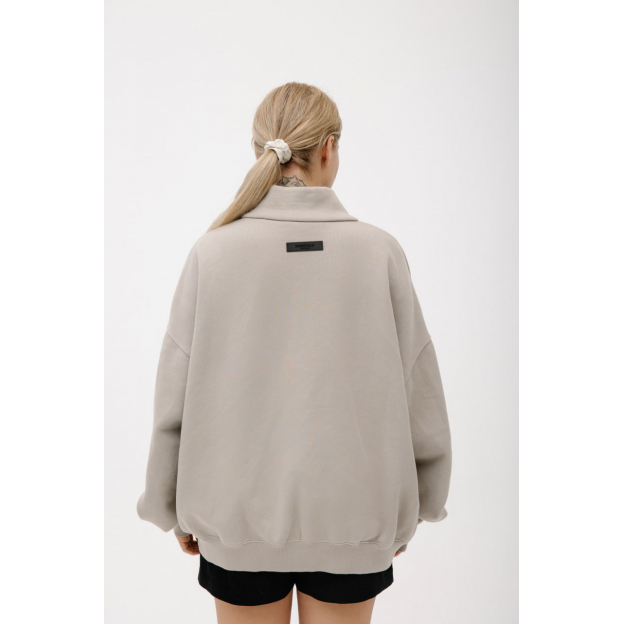 Толстовка на молнии Fear of God Essentials Fullzip Jacket Smoke 