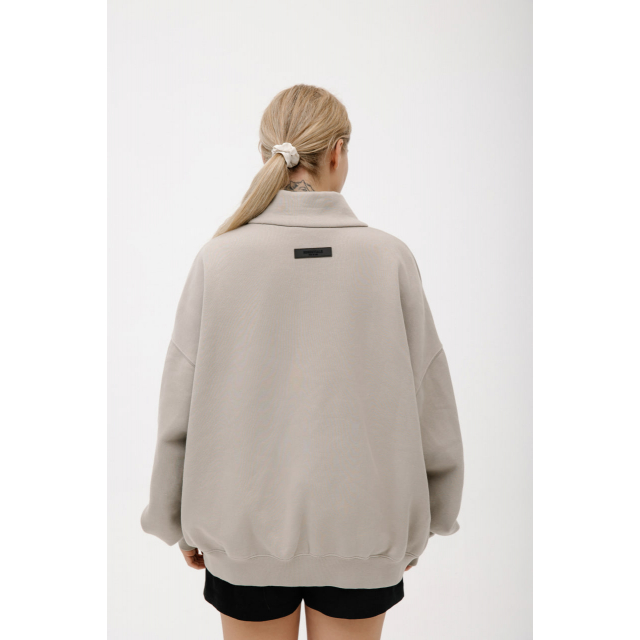 Толстовка на молнии Fear of God Essentials Fullzip Jacket Smoke