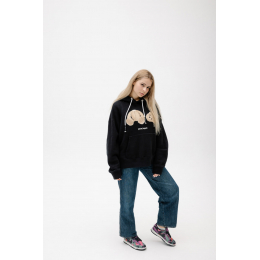 Худи Palm Angels Bear Hoodie Black