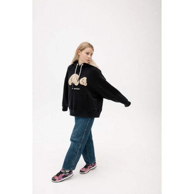 Худи Palm Angels Bear Hoodie Black
