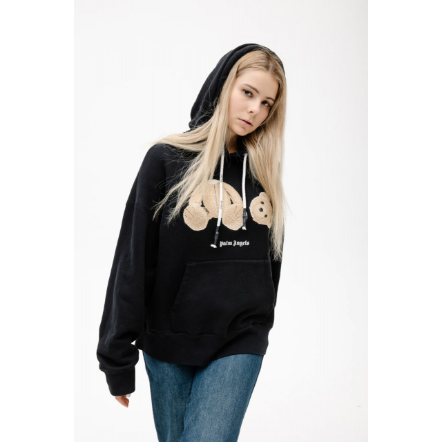 Худи Palm Angels Bear Hoodie Black