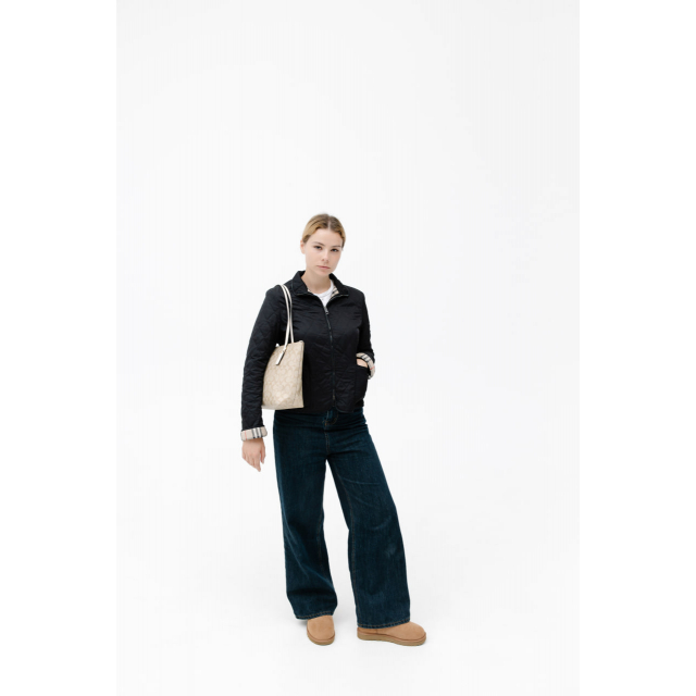 Сумка Coach Zip Top Tote Bag Beige White