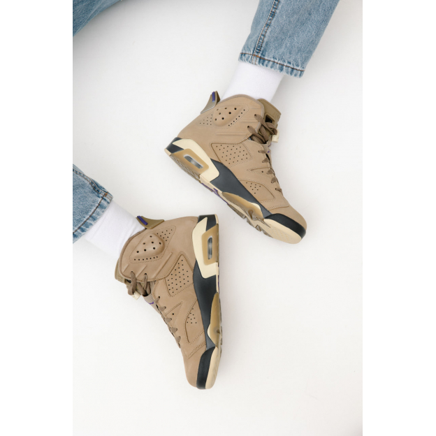 Air Jordan 6 Gore-Tex Brown Kelp