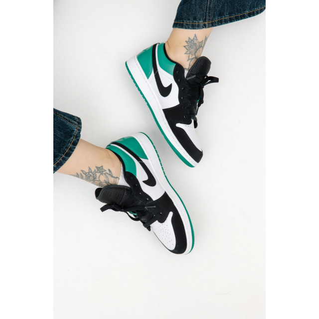 Air Jordan 1 Low SE Green White Black