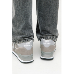 New Balance 574 Grey White Silver