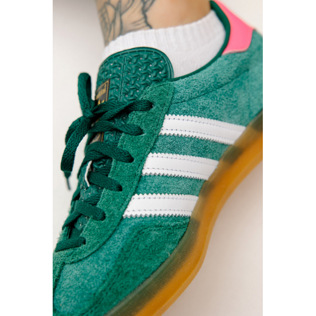 Adidas Originals Gazelle Indoor Collegiate Green Pink