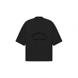 Футболка Fear of God Essentials Tee Jet Black 